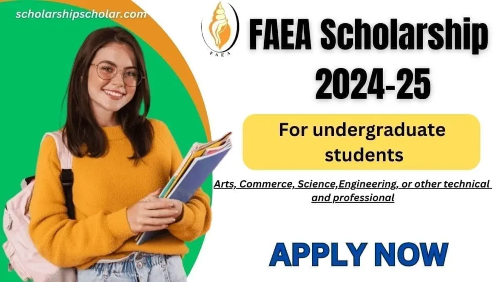 FAEA Scholarship 2024-25