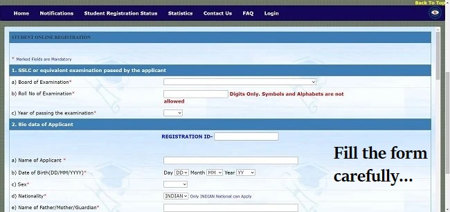 Joseph Mundassery Scholarship 2024 registration