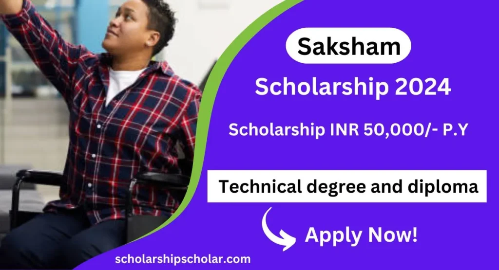 saksham scholarship