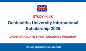 Goldsmiths University International Scholarship 2025 in the UK