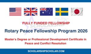 Rotary Peace Fellowship Program 2026
