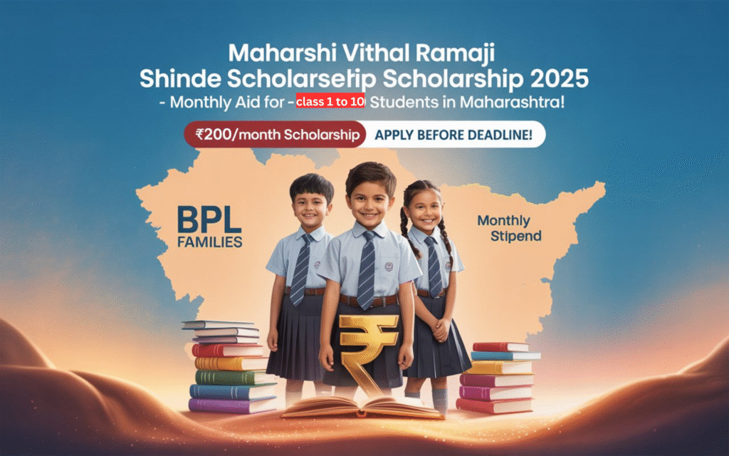 Maharshi Vithhal Ramaji Shinde Scholarship 2025