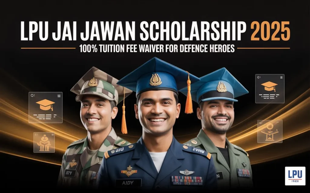 lpu jai jawan scholarship