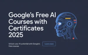 free ai courses with certificates