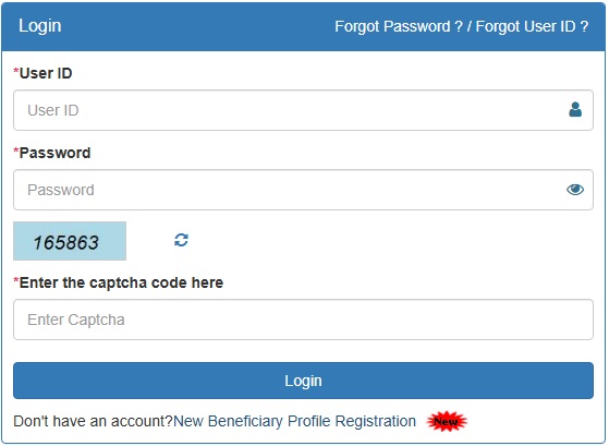 mptaas scholarship login page