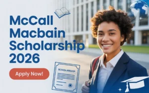 mccall macbain scholarship