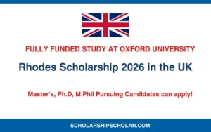 rhodes scholarship