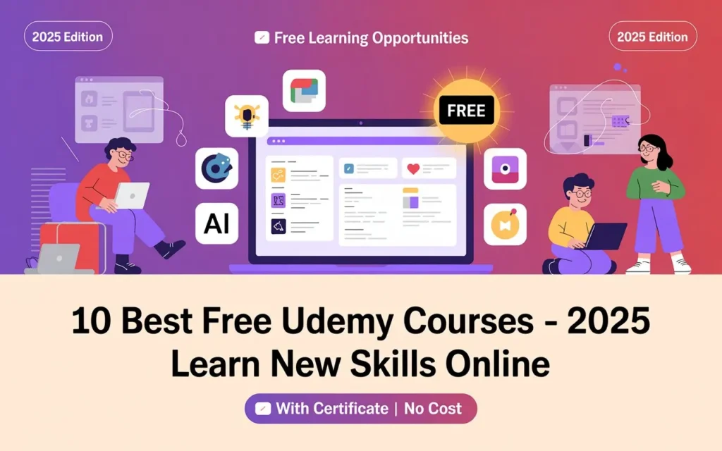 FREE UDEMY COURSES