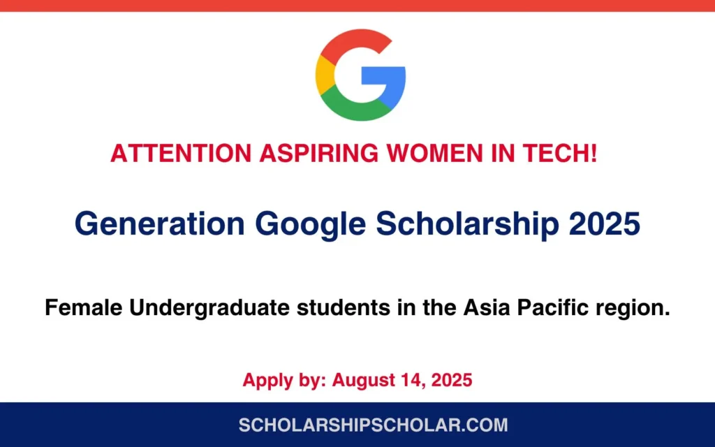 Generation Google Scholarship