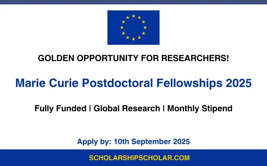 Marie Curie Postdoctoral Fellowship