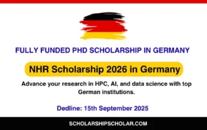 nhr scholarship 2026