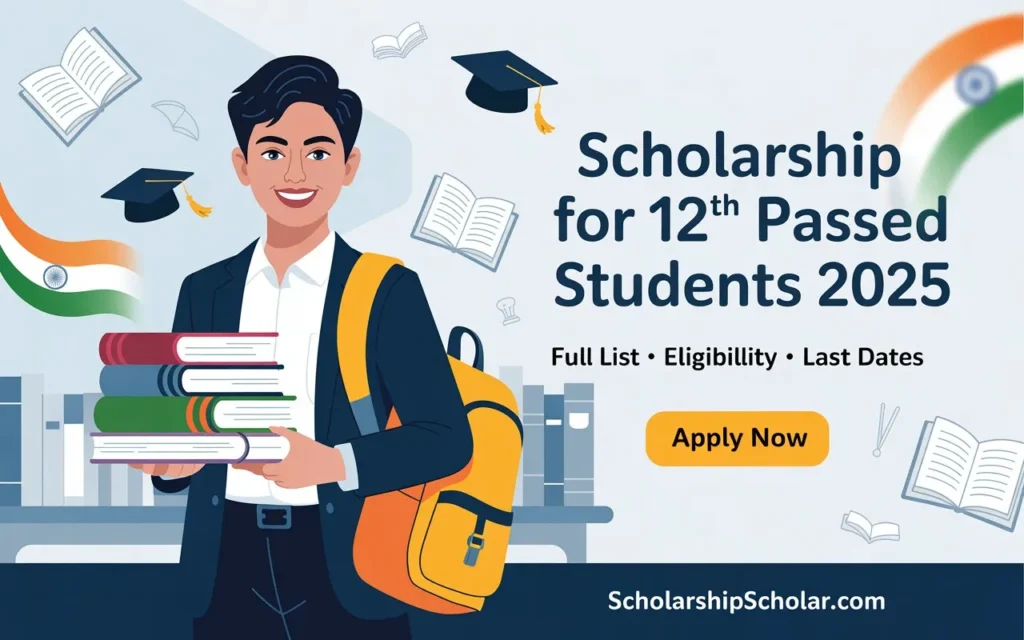 Scholarship for 12th Passed Students 2025