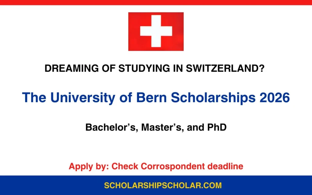 The University of Bern Scholarships 2026