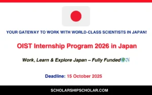 OIST Internship Program 2026