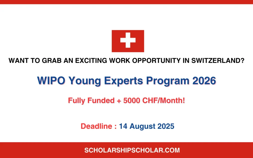 WIPO Young Experts Program 2026