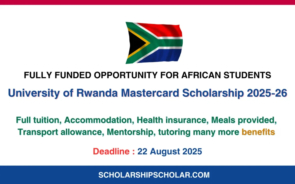University of Rwanda Mastercard Scholarship