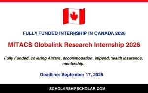 MITACS Globalink Research Internship 2026