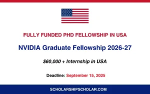 NVIDIA Graduate Fellowship Program