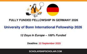 University of Bonn International Fellowship 2026