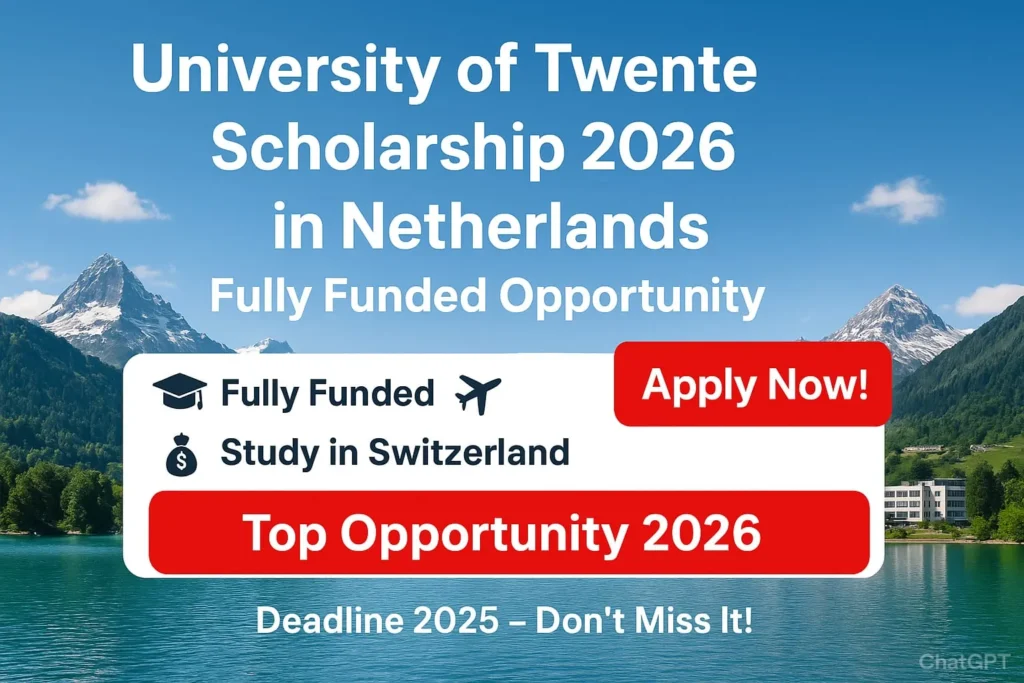 University of Twente Scholarship 2026