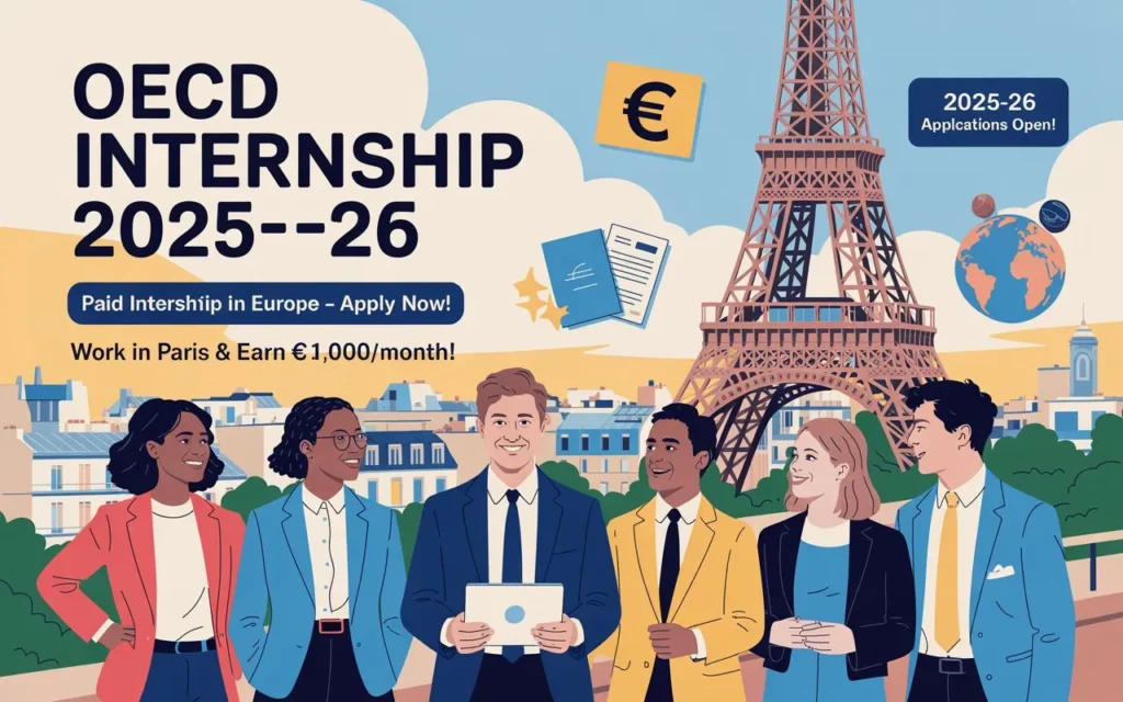 OECD Internship 2025-26 in France