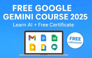 Google Gemini AI Online Course