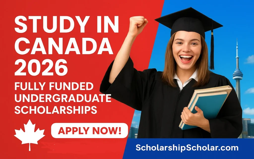 fully funded undergraduate scholarships in canada
