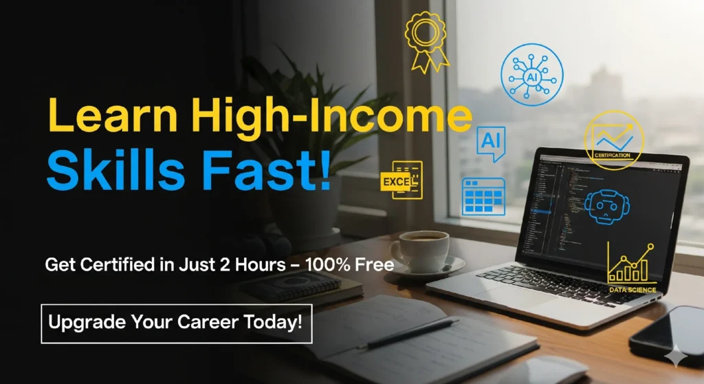 3 Free Online Courses with Certificates