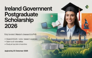 Ireland Government Postgraduate Scholarship 2026