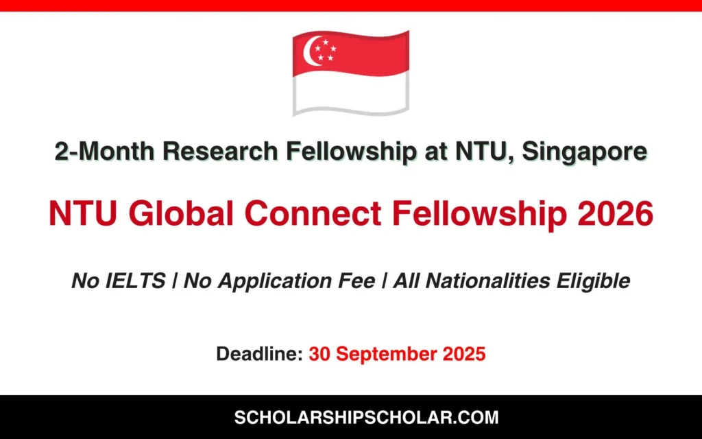 NTU Global Connect Fellowship 2026