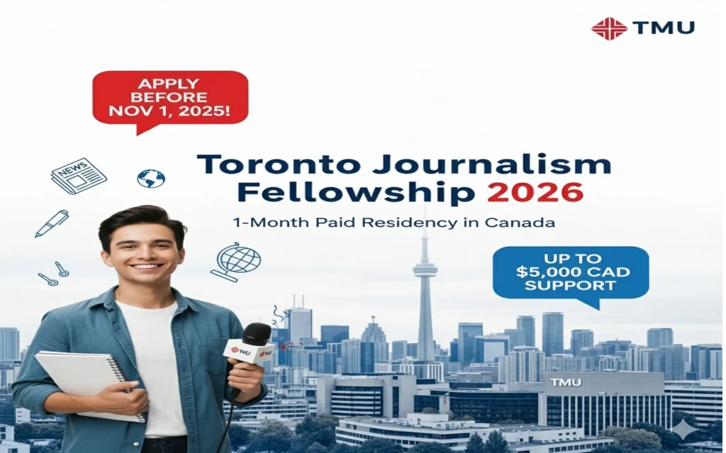 Toronto Metropolitan University Journalism Fellowship 2026