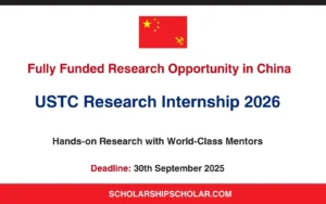 USTC Research Internship 2026