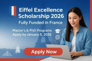 Eiffel Excellence Scholarship Program 2026 in France (Fully Funded)