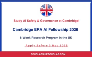 Cambridge ERA AI Fellowship 2026