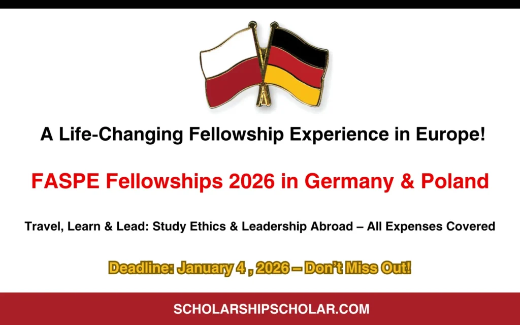 FASPE Fellowships 2026