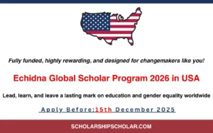 Echidna Global Scholar Program 2026