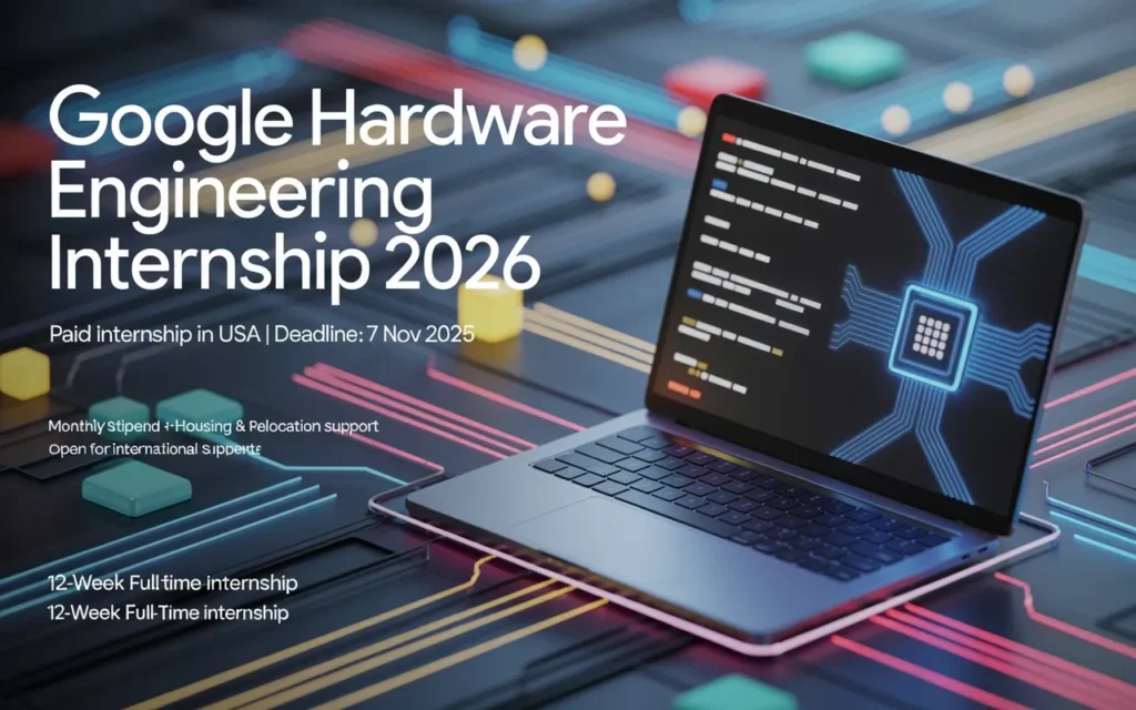 Google Hardware Engineering Internship 2026