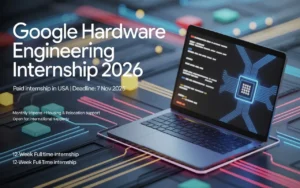 Google Hardware Engineering Internship 2026