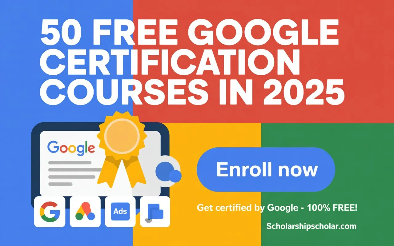 50 Free Google Certification Courses in 2025 [Updated]