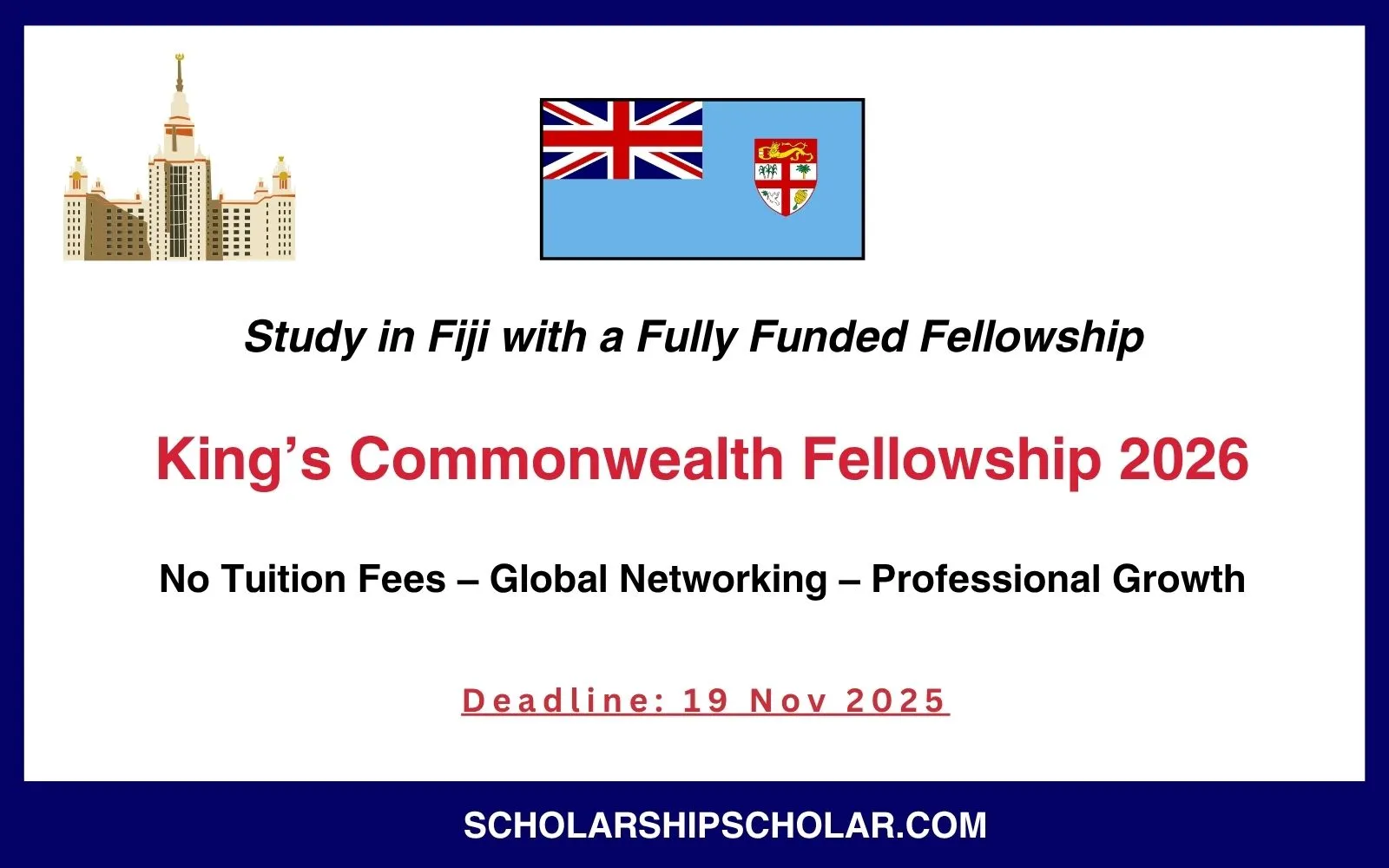 King’s Commonwealth Fellowship 2026