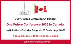 One Future Conference 2026 in Canada