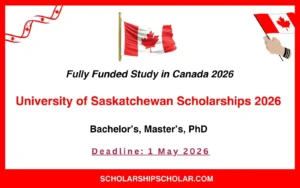 University of Saskatchewan Scholarships 2026
