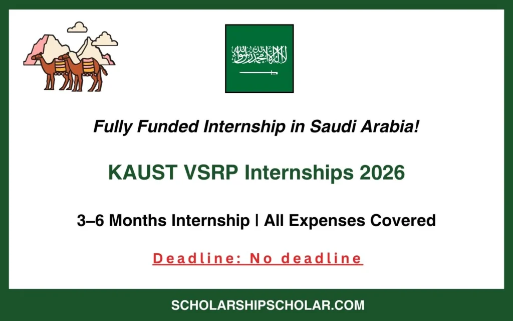 KAUST VSRP Internship