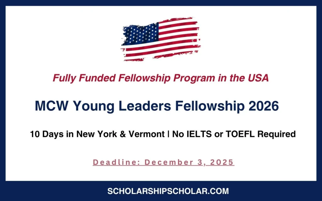 MCW Young Leaders Fellowship 2026