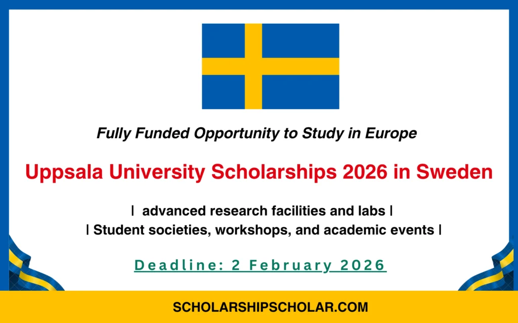 Uppsala University Scholarships 2026