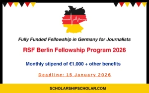 RSF Berlin Fellowship Program 2026