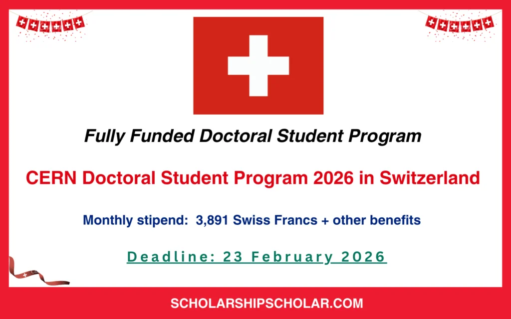 CERN Doctoral Student Program 2026