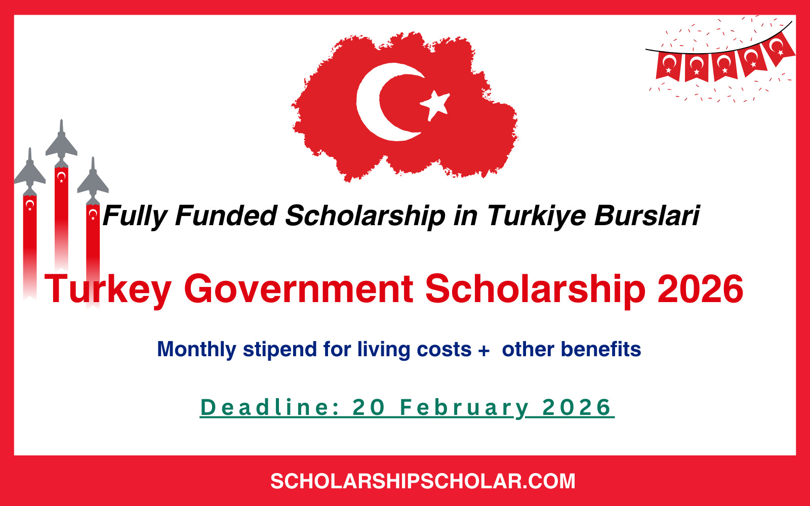 Turkey Government Scholarship 2026