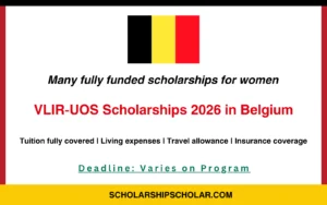 VLIR-UOS Scholarships 2026
