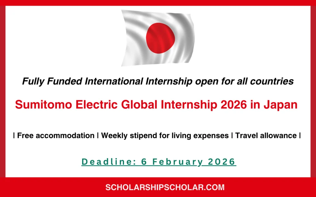 Sumitomo Electric Global Internship 2026